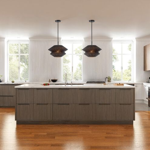 Gardner 17.5 inch Black Pendant Ceiling Light